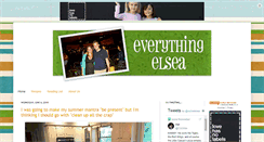 Desktop Screenshot of everythingelsea.com